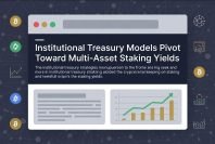 Institutional Treasury Models Pivot Toward Multi-Asset Staking Yields