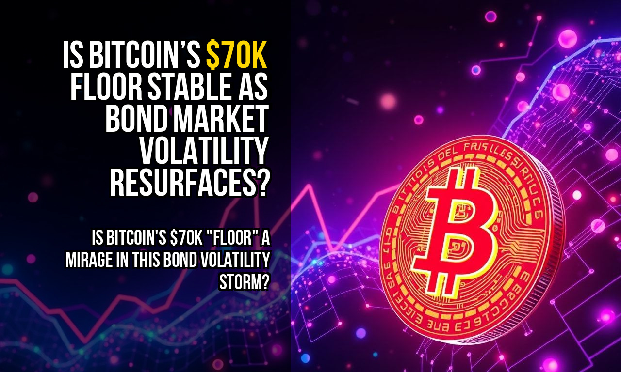 Is Bitcoin’s $70K Floor Stable as Bond Market Volatility Resurfaces?