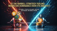 Is the ‘barbell strategy’ fueling memecoin dominance over ETH and BTC?
