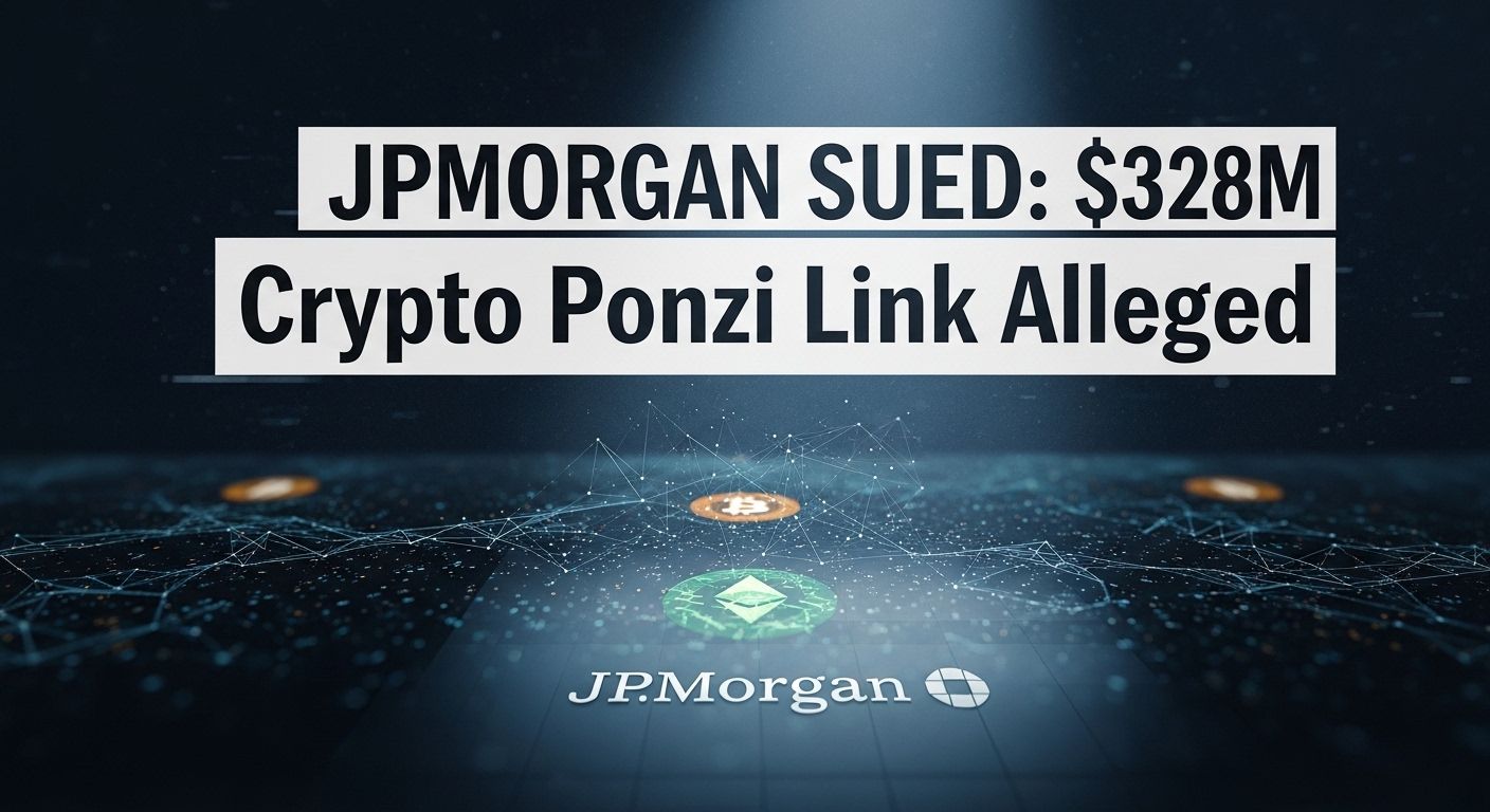 JPMorgan Sued for Allegedly Enabling $328M Crypto ‘Ponzi Scheme’