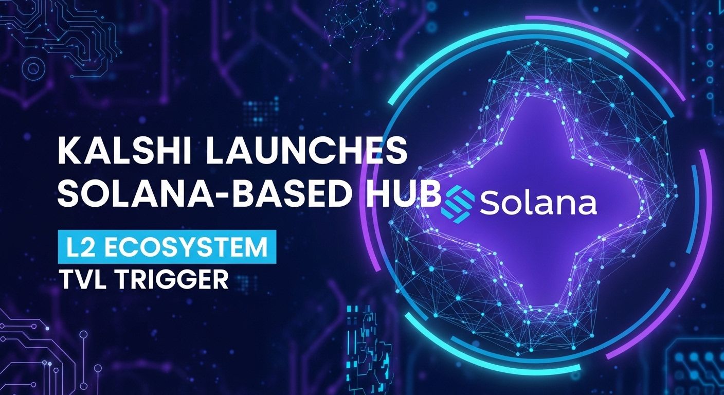 Kalshi launches Solana/Base hub — L2 ecosystem TVL trigger