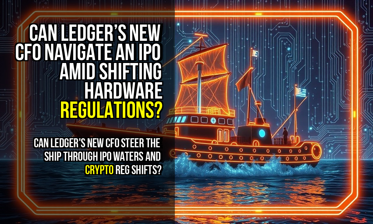 Can Ledger’s New CFO Navigate an IPO Amid Shifting Hardware Regulations?