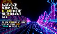 As Meme Coin Season Fades, Altcoin Liquidity Shifts to Larger Caps