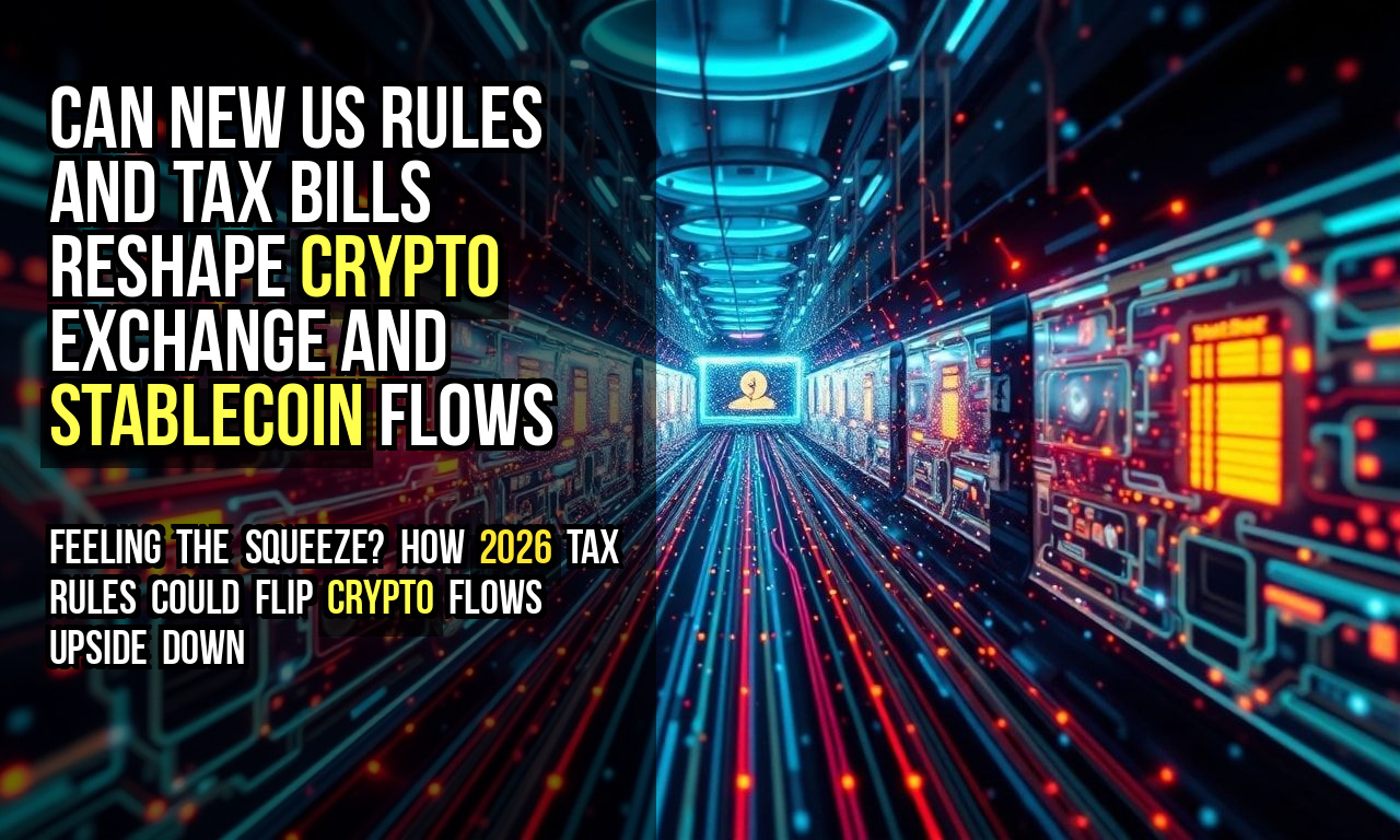 Can New US Rules and Tax Bills Reshape Crypto Exchange and Stablecoin Flows
