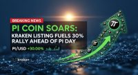 Pi Coin Rallies 30% After Kraken Enables Trading Ahead of Pi Day