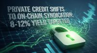 Private Credit Funds Pivot to On-Chain Syndication for 8-12% Base Yields