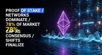 Proof-of-stake networks dominate 78% of market cap as consensus shifts finalize