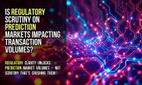 Is Regulatory Scrutiny on Prediction Markets Impacting Transaction Volumes?
