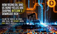 How Rising Oil and US Bond Yields Are Shaping Bitcoin’s Downside Risk