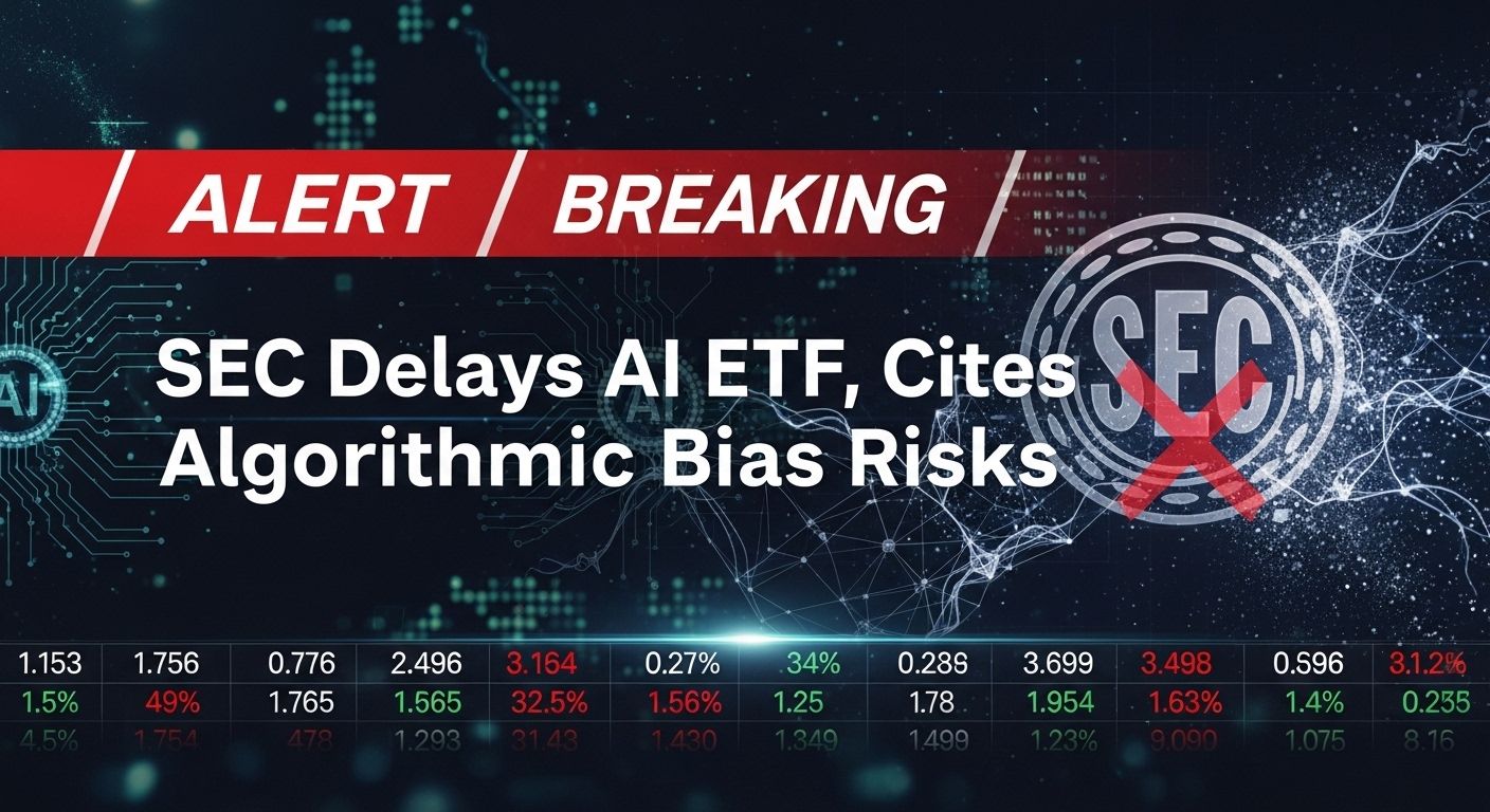 SEC Delays AI ETF Approval, Cites Algorithmic Bias Risks