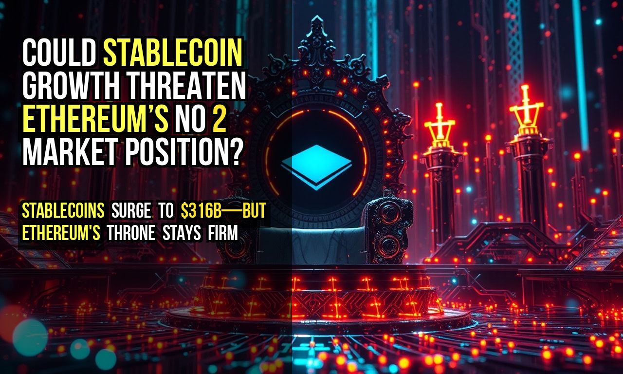 Could Stablecoin Growth Threaten Ethereum’s No 2 Market Position?