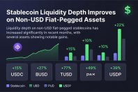 Stablecoin Liquidity Depth Improves on Non-USD Fiat-Pegged Assets