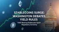 Stablecoins Surge as Washington Debates Yield-Bearing Rules