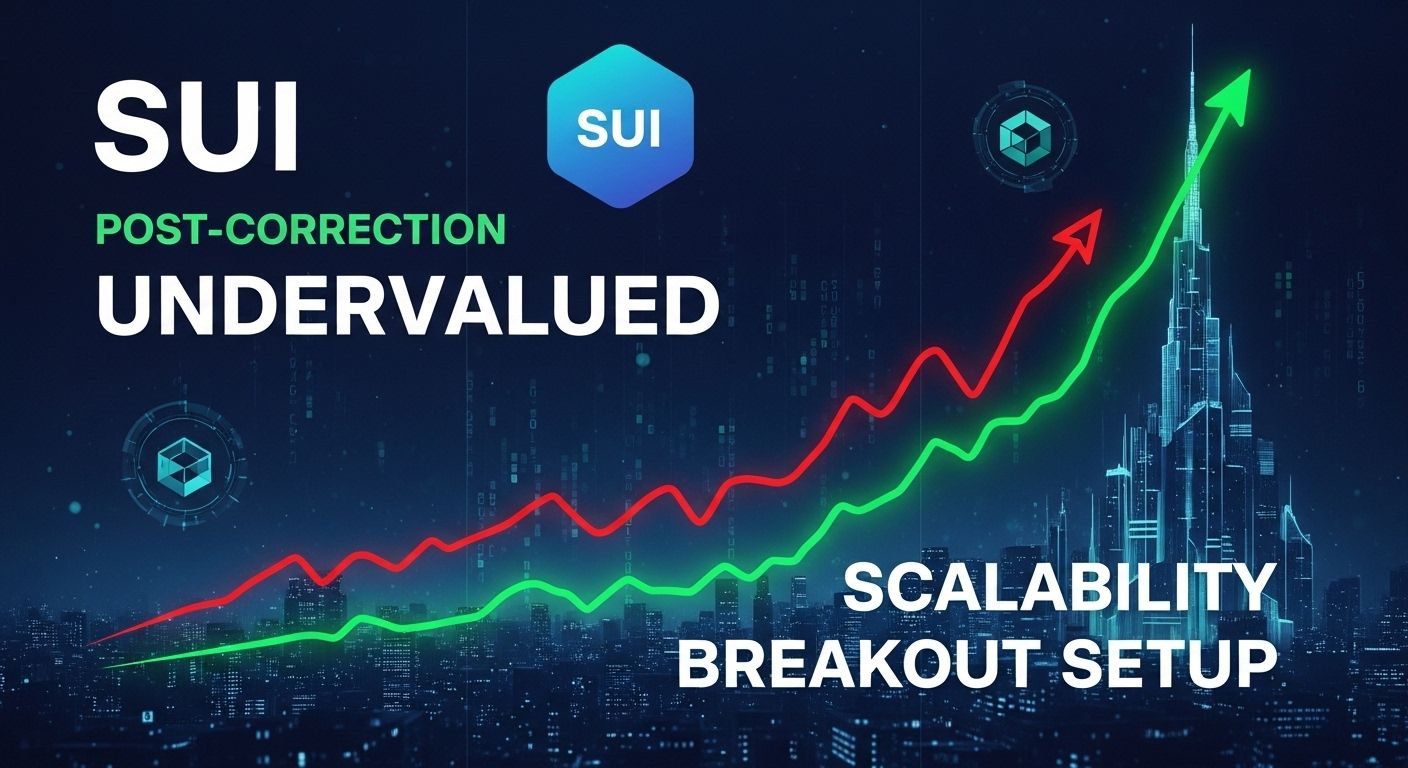 SUI undervalued post-correction — scalability breakout setup