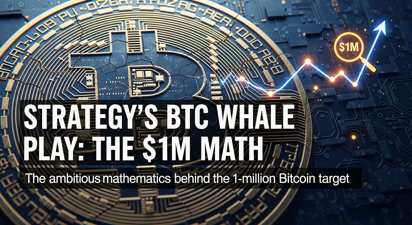 The math behind Strategy’s ambitious 1 million BTC target