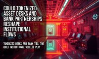 Could Tokenized Asset Desks and Bank Partnerships Reshape Institutional Flows