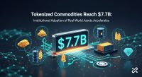 Tokenized Commodities Reach $7.7B — Institutional Adoption of Real-World Assets Accelerates