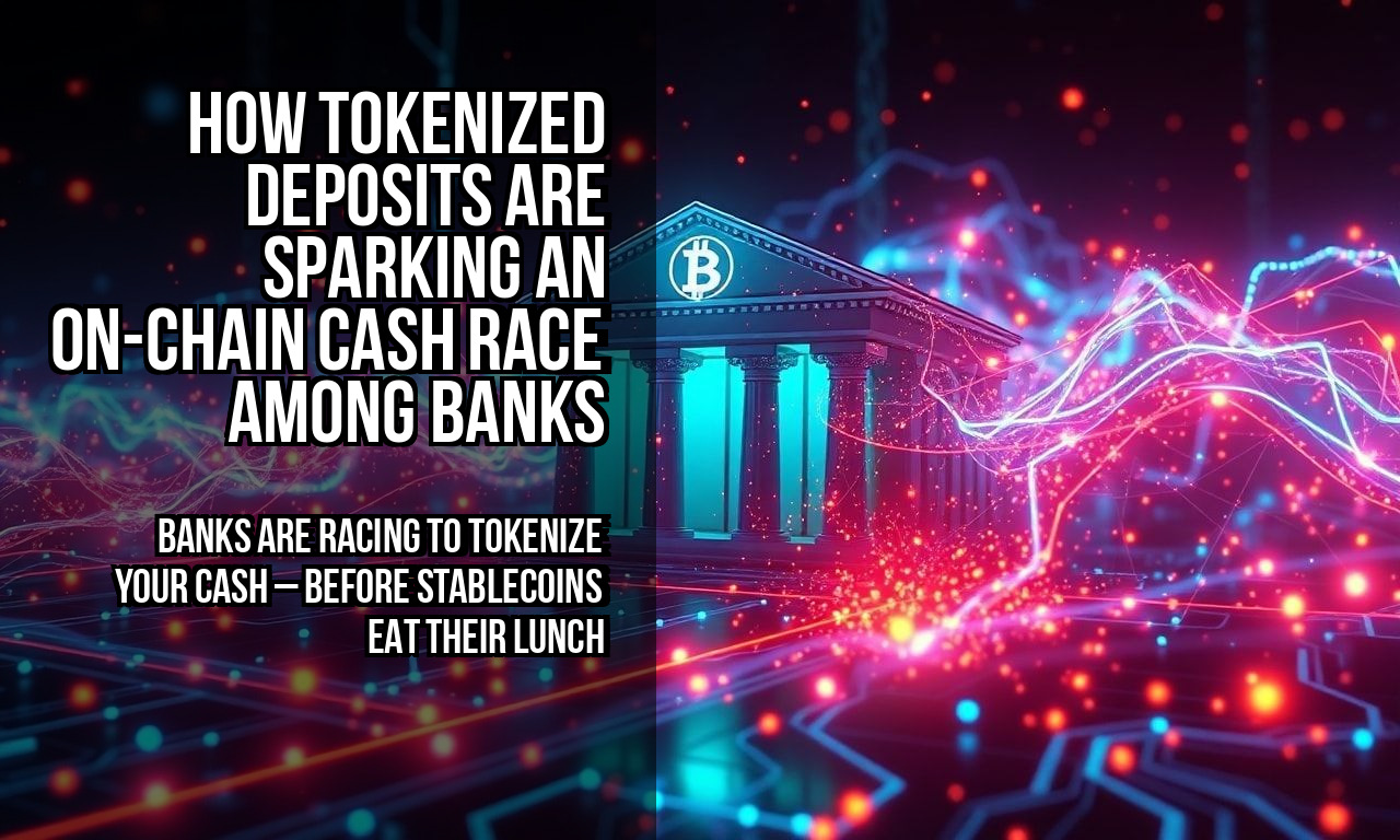 How tokenized deposits are sparking an on-chain cash race among banks