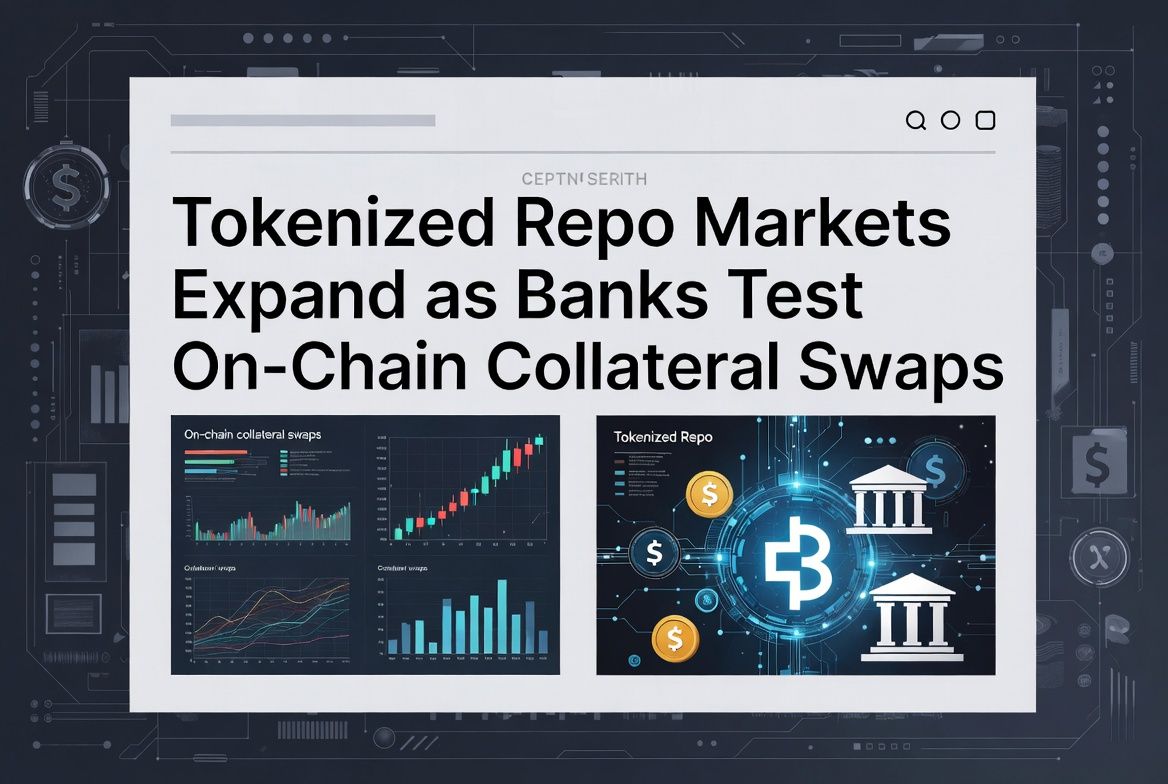 Tokenized Repo Markets Expand as Banks Test On-Chain Collateral Swaps