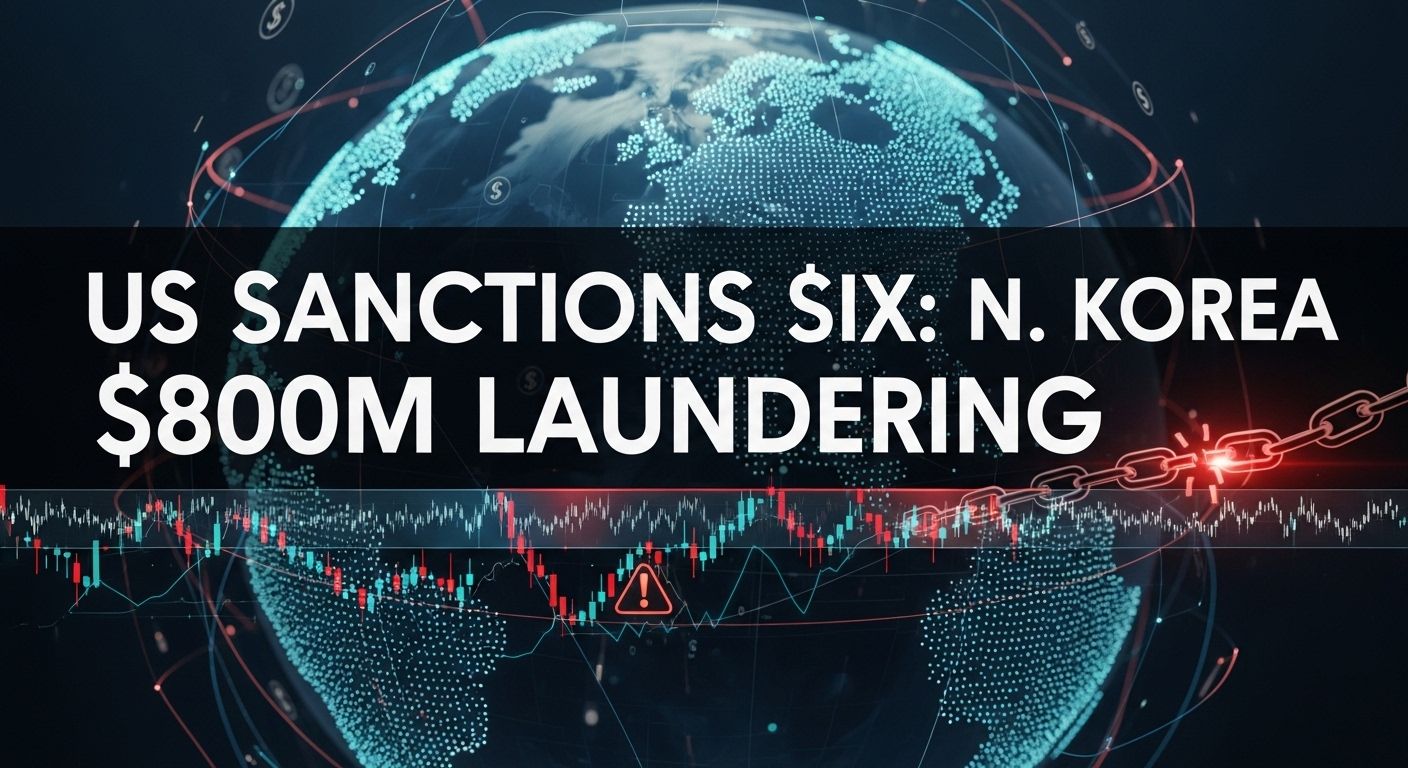 U.S. Sanctions Six Individuals Laundering $800M for North Korea