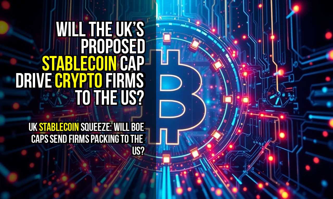 Will the UK’s Proposed Stablecoin Cap Drive Crypto Firms to the US?