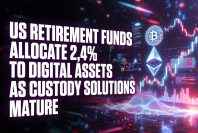 US retirement funds allocate 2.4% to digital assets as custody solutions mature