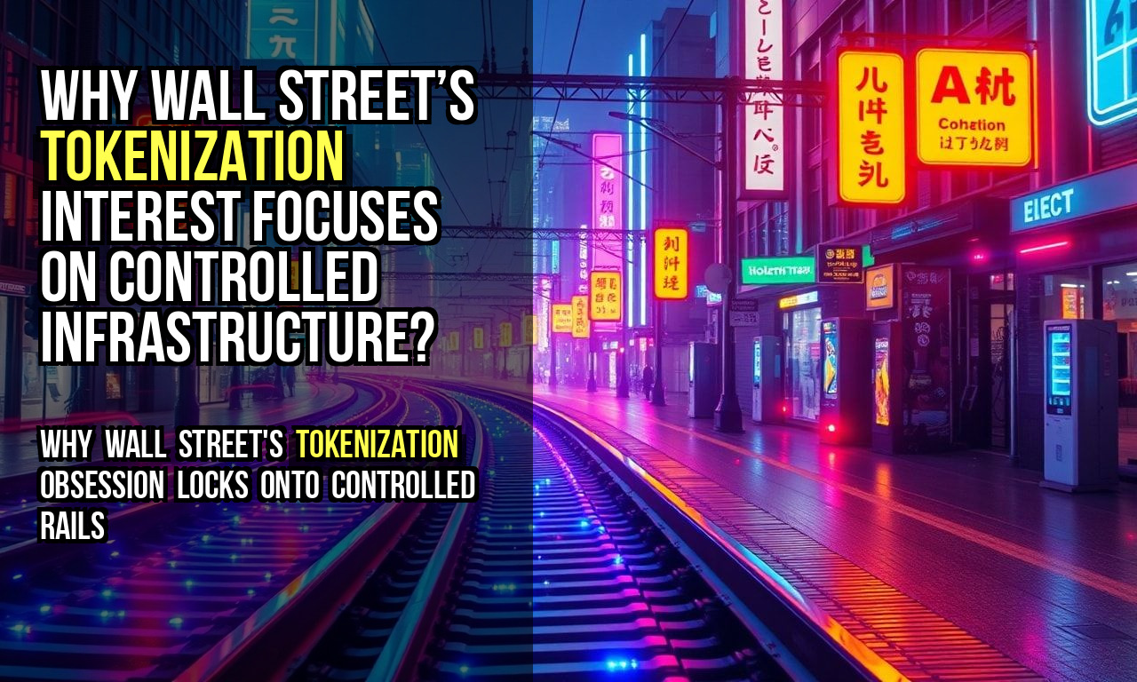 Why Wall Street’s Tokenization Interest Focuses on Controlled Infrastructure?