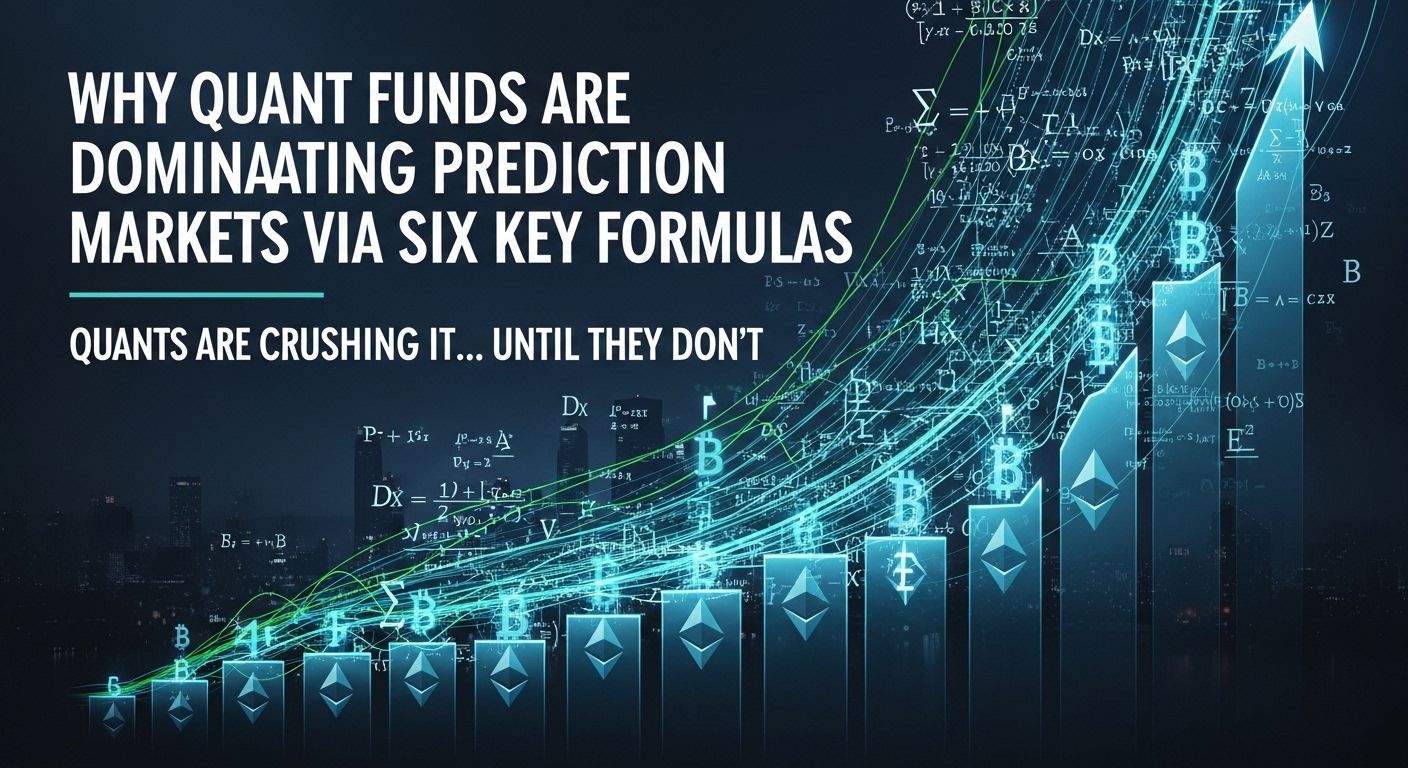 Why Quant Funds are Dominating Prediction Markets via Six Key Formulas