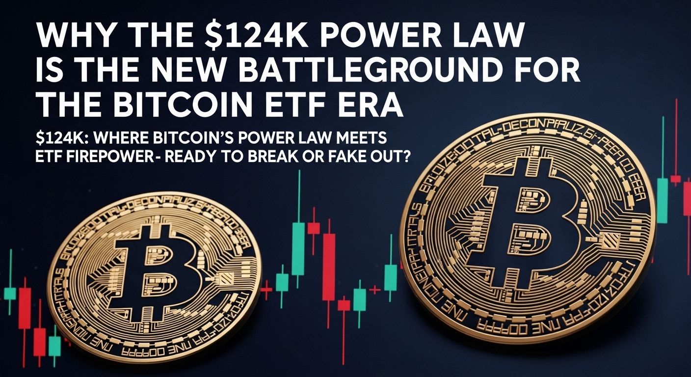 Why the $124K ‘Power Law’ is the new battleground for the Bitcoin ETF era