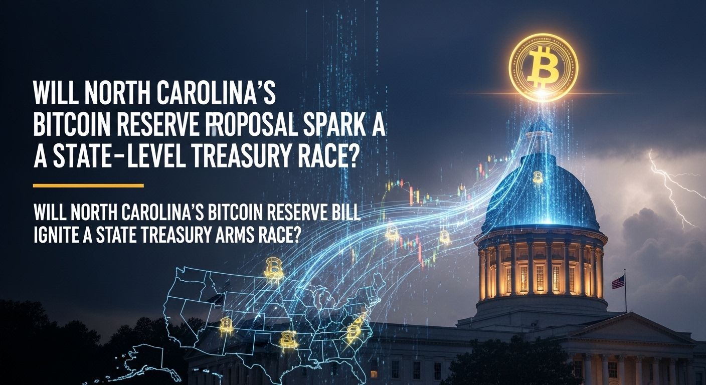 Will North Carolina’s Bitcoin reserve proposal spark a state-level treasury race?