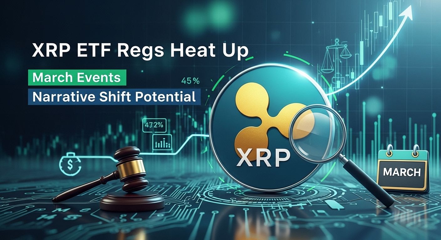 XRP ETF regs heat up March events — narrative shift potential