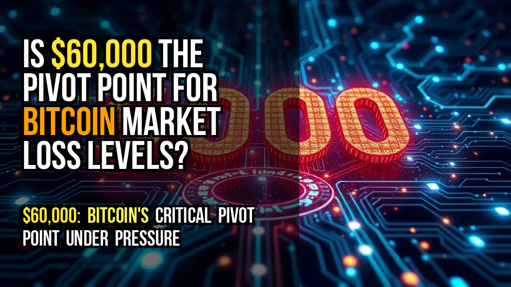 Is $60,000 the pivot point for Bitcoin market loss levels?