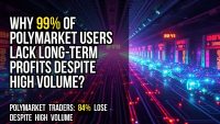 Why 99% of Polymarket users lack long-term profits despite high volume?