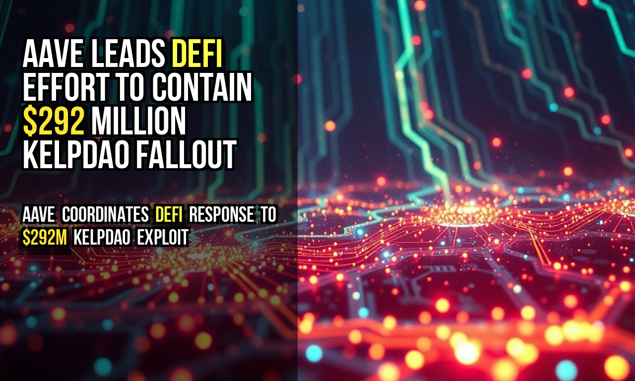 Aave Leads DeFi Effort to Contain $292 Million KelpDAO Fallout