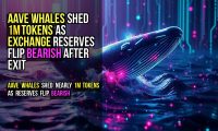 Aave whales shed 1M tokens as exchange reserves flip bearish after exit