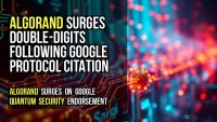 Algorand surges double-digits following Google protocol citation