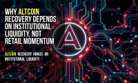 Why Altcoin Recovery Depends on Institutional Liquidity, Not Retail Momentum