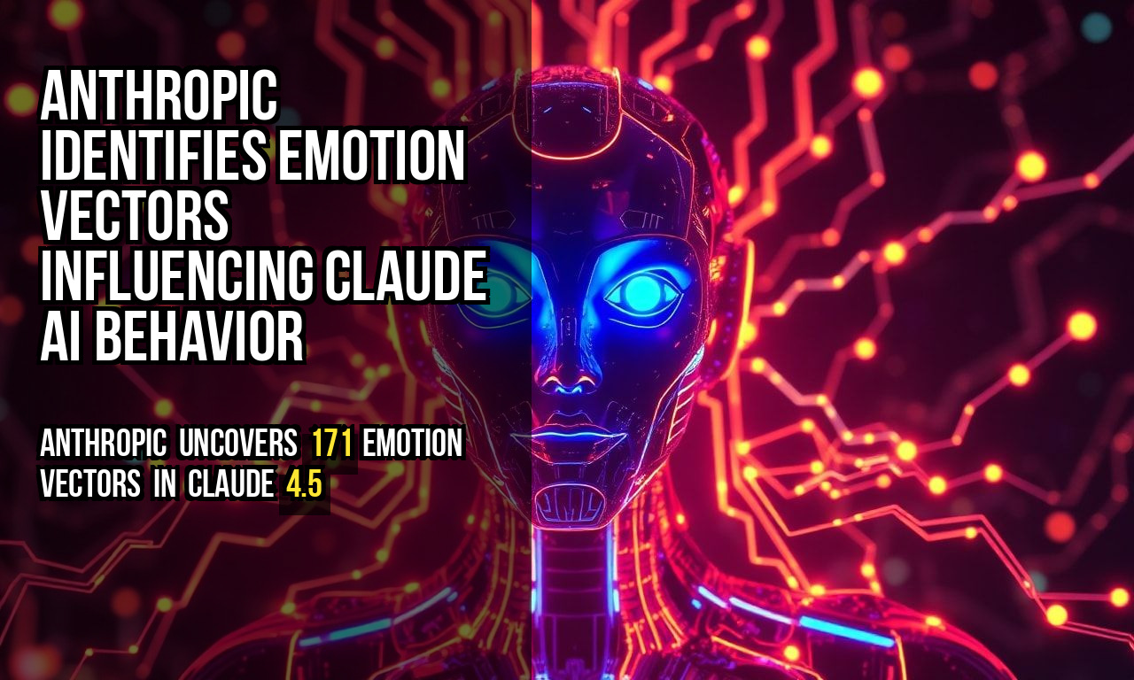 Anthropic identifies emotion vectors influencing Claude AI behavior