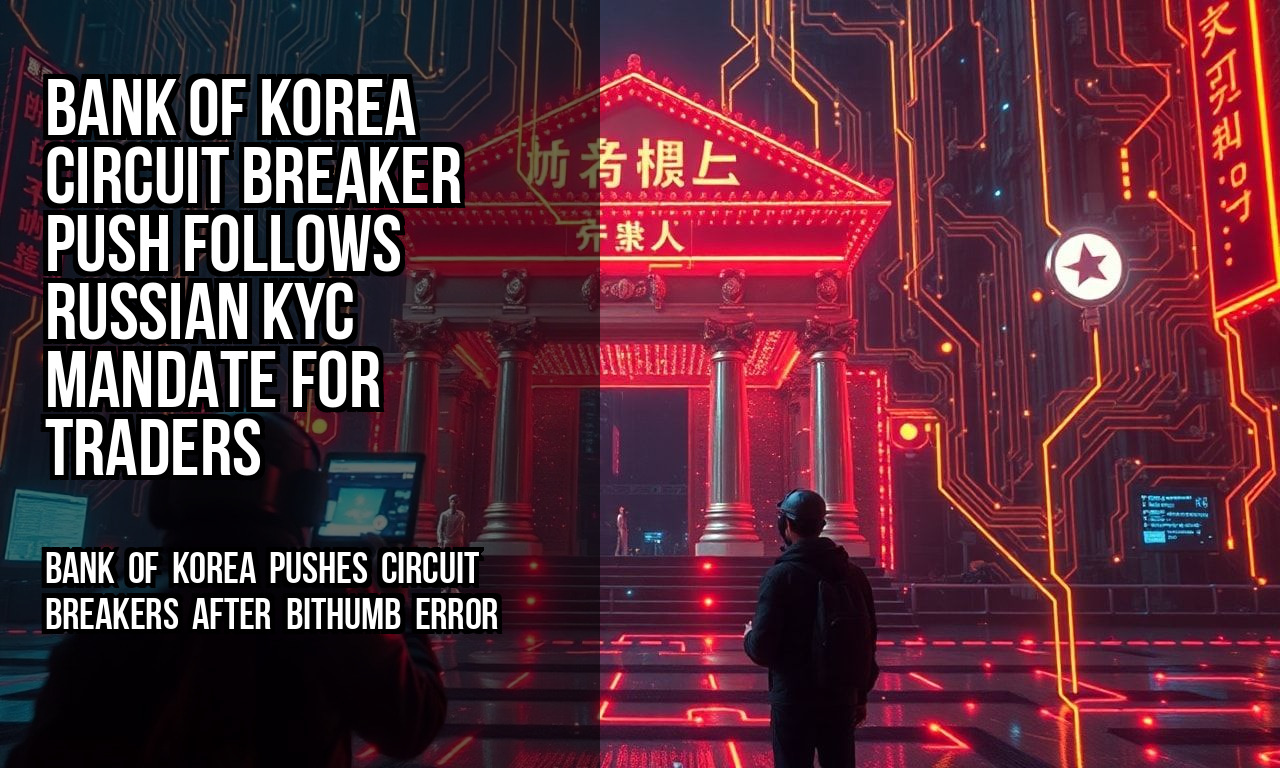 Bank of Korea Circuit Breaker Push Follows Russian KYC Mandate for Traders