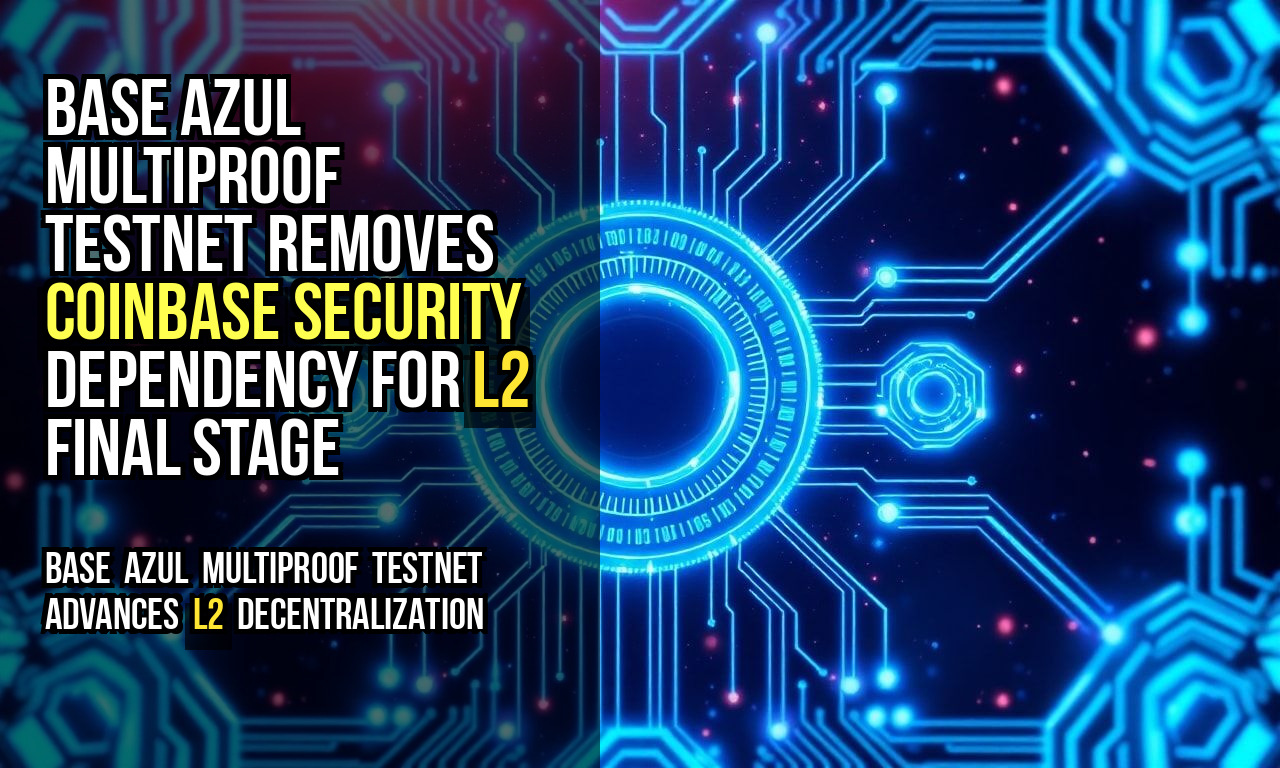 Base Azul Multiproof Testnet Removes Coinbase Security Dependency for L2 Final Stage