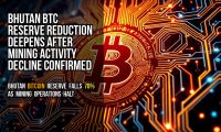 Bhutan BTC Reserve Reduction Deepens After Mining Activity Decline Confirmed
