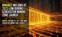 Binance Inflows at 2023 Low During Uzbekistan Mining Zone Launch