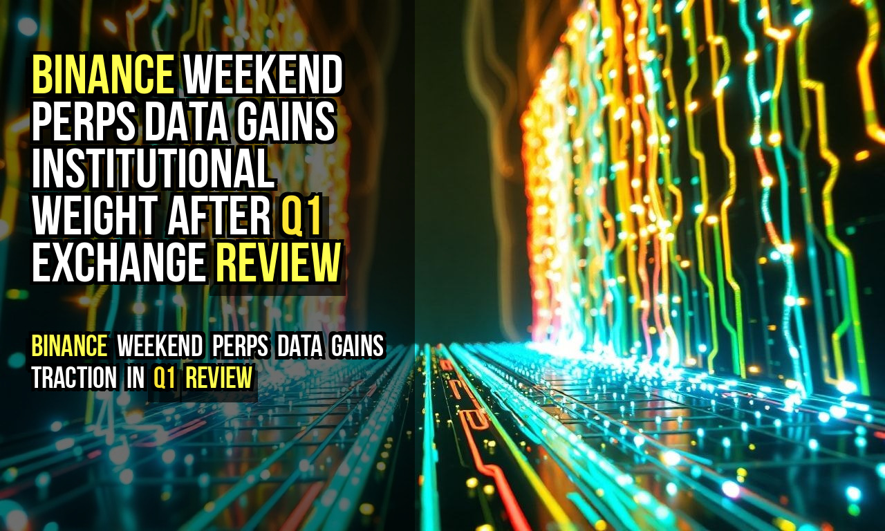 Binance Weekend Perps Data Gains Institutional Weight After Q1 Exchange Review