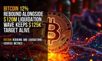 Bitcoin 12% Rebound Alongside $120M Liquidation Wave Keeps $125K Target Alive