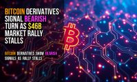 Bitcoin derivatives signal bearish turn as $46B market rally stalls