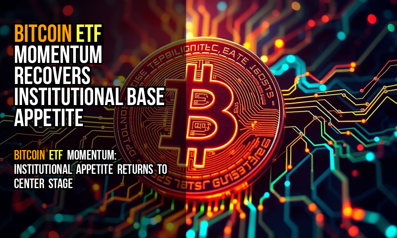 Bitcoin ETF Momentum Recovers Institutional Base Appetite