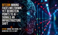 Bitcoin mining faces meltdown, yet Bernstein points to AI – signals an infrastructure shift