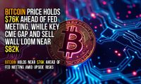 Bitcoin price holds $76K ahead of Fed meeting, while key CME gap and sell wall loom near $82K