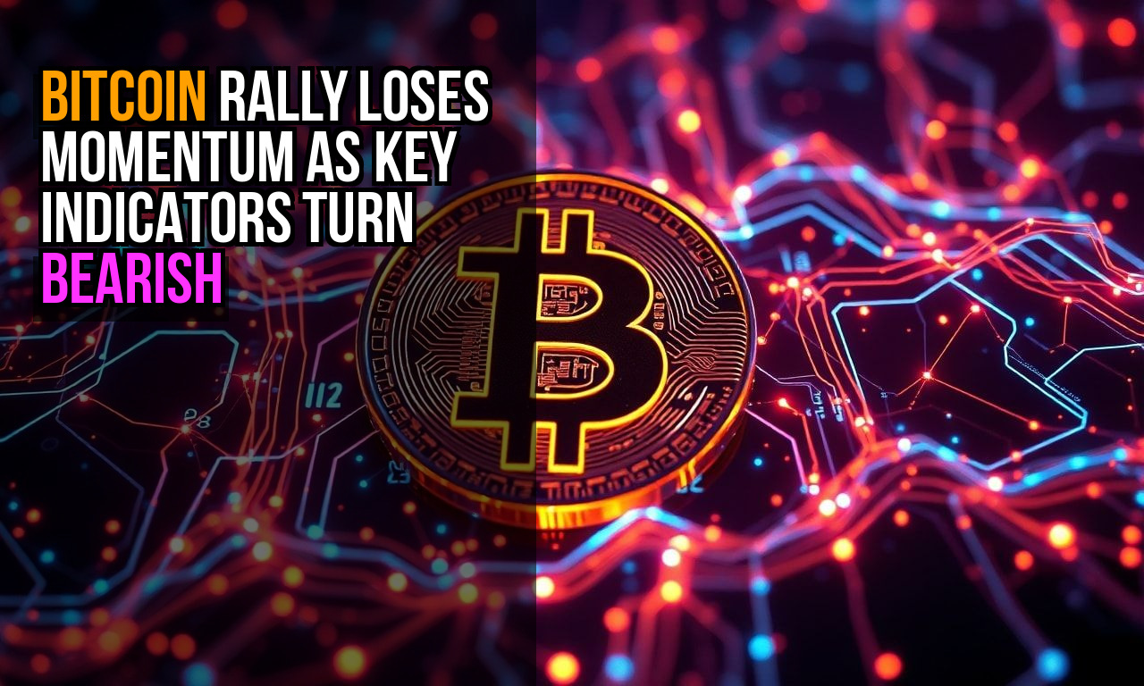 Bitcoin rally loses momentum as key indicators turn bearish