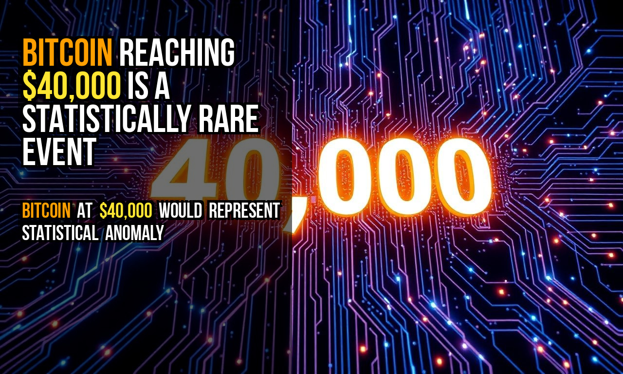 Bitcoin Reaching $40,000 Is a Statistically Rare Event